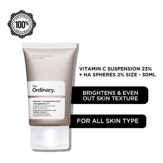The Ordinary - Vitamin C Suspension 30% in Silicone - 30ml - Beauty by Daraz